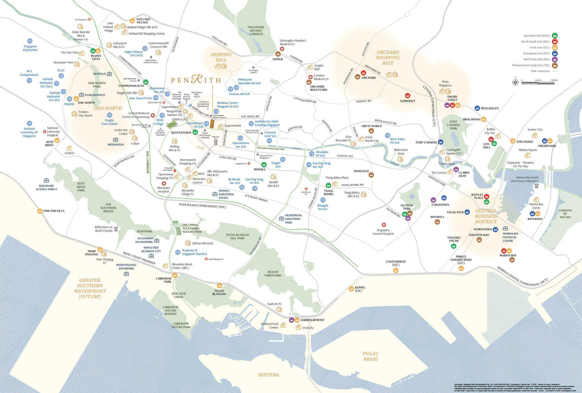 Penrith Location Map